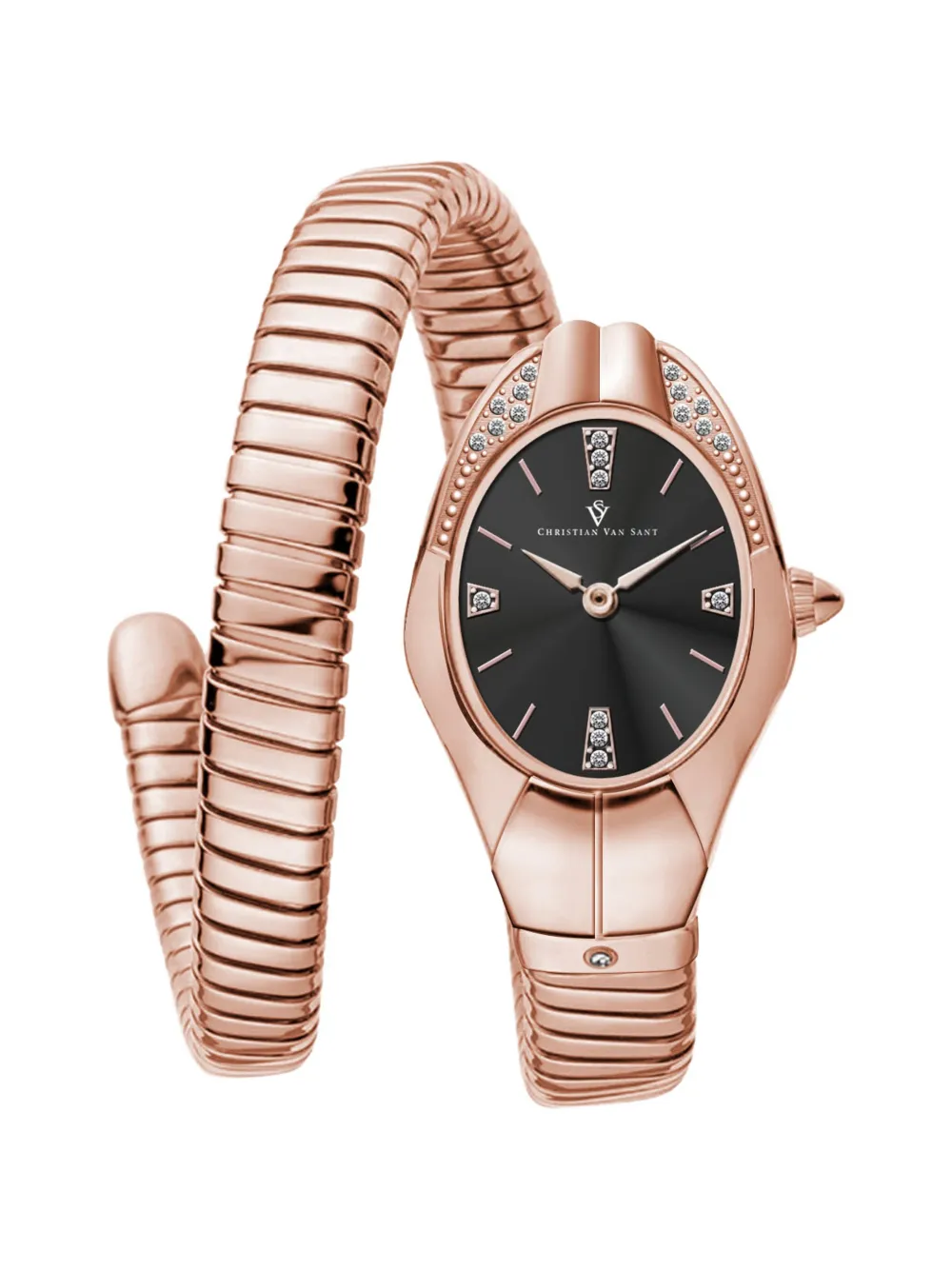 CHRISTIAN VAN SANT Naga 22mm watch - Nero