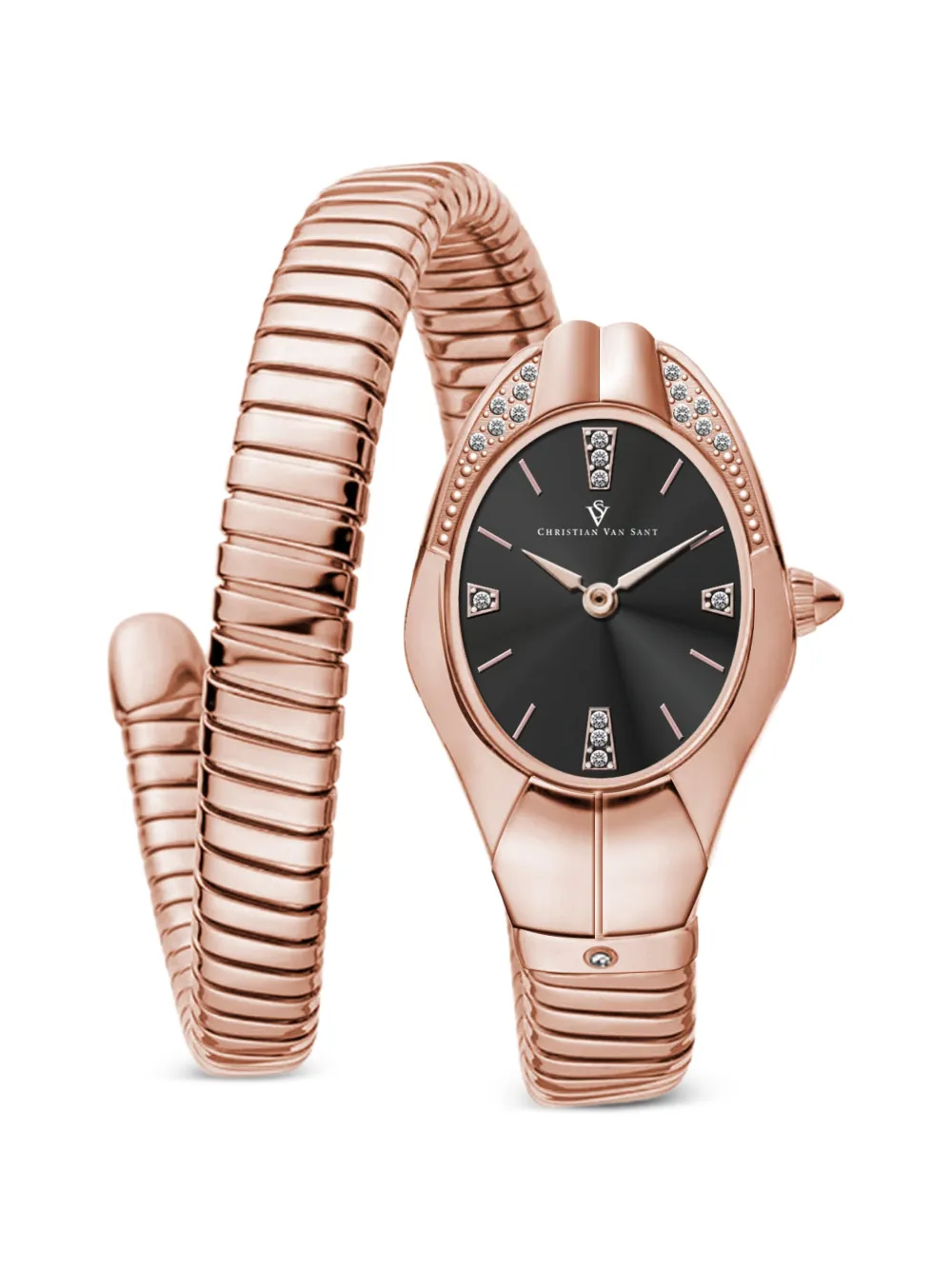 CHRISTIAN VAN SANT Naga 22mm watch - Nero