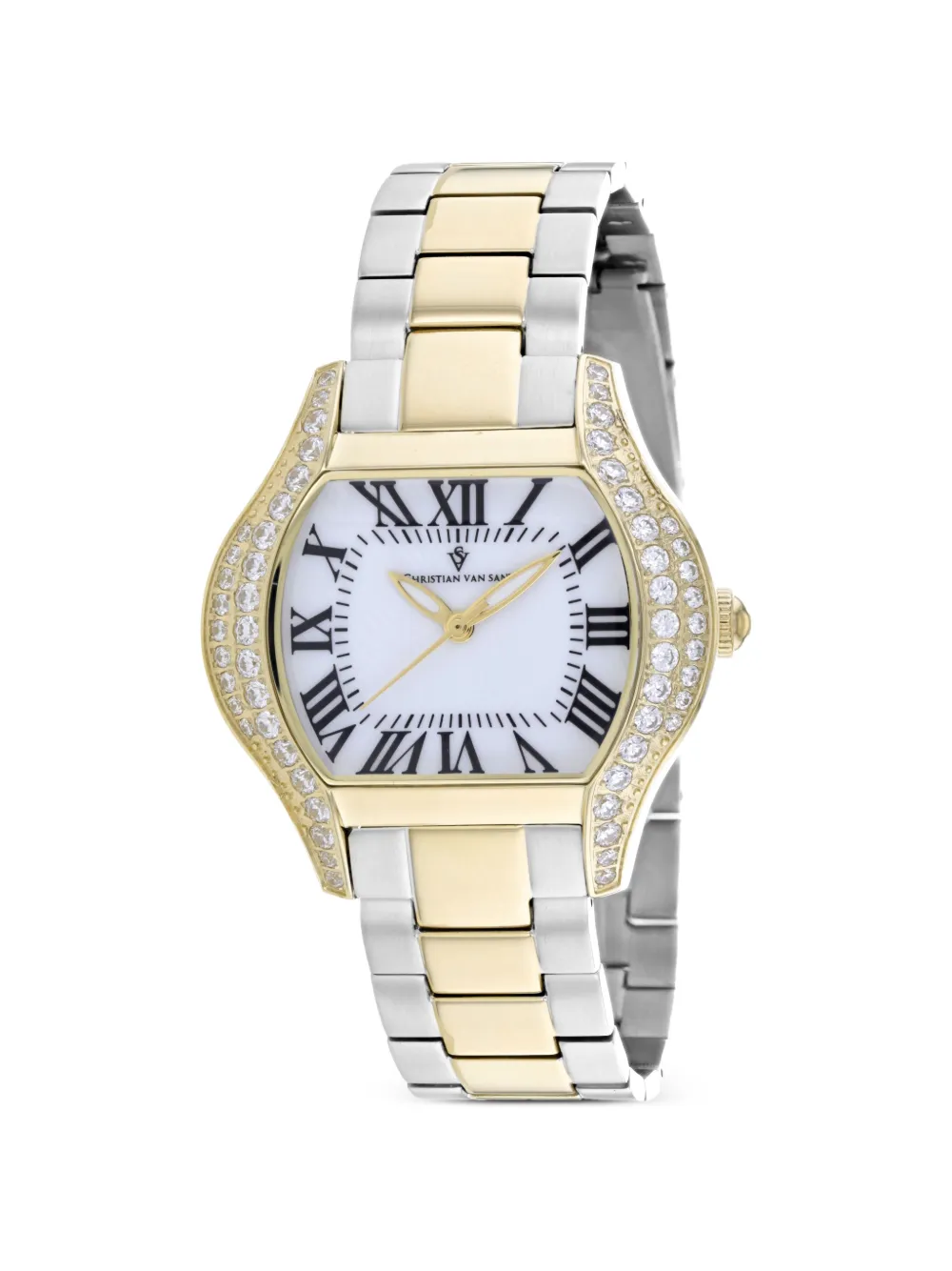 CHRISTIAN VAN SANT Orologio Bianca Crystal 34mm - White