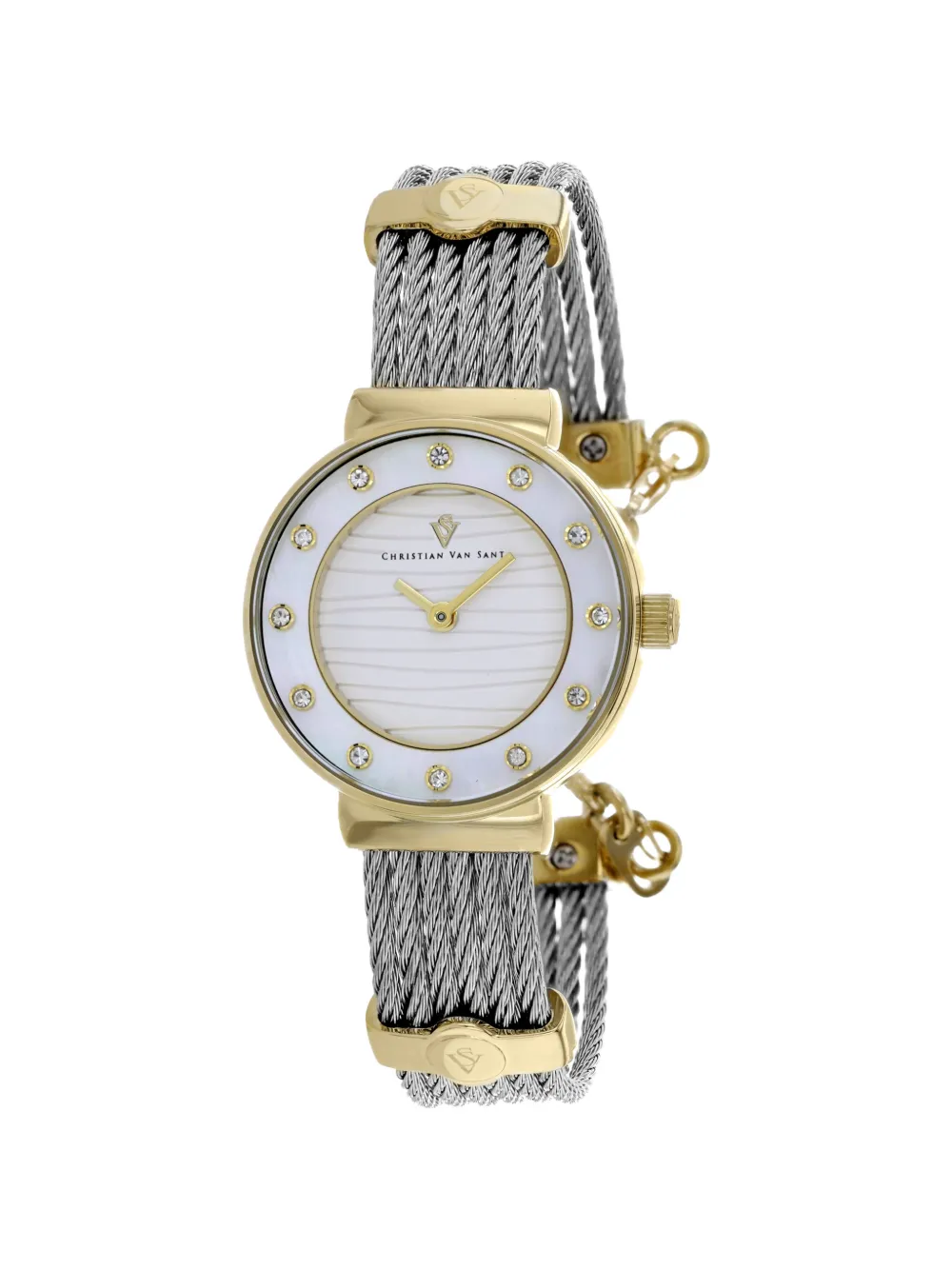 CHRISTIAN VAN SANT Cavo 28mm watch - Argento