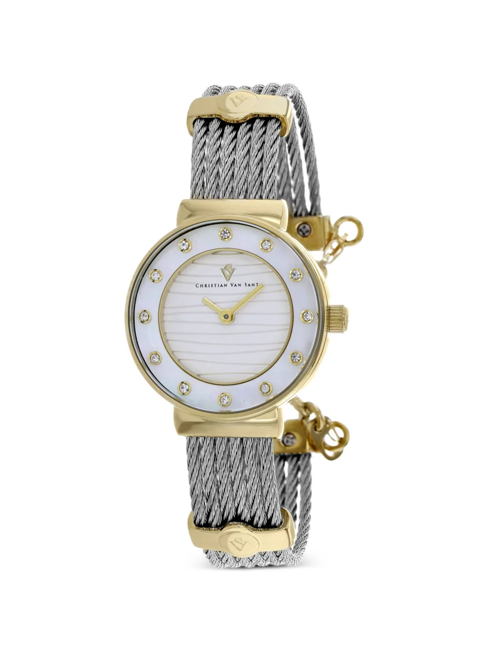 CHRISTIAN VAN SANT Cavo 28mm watch - Argento