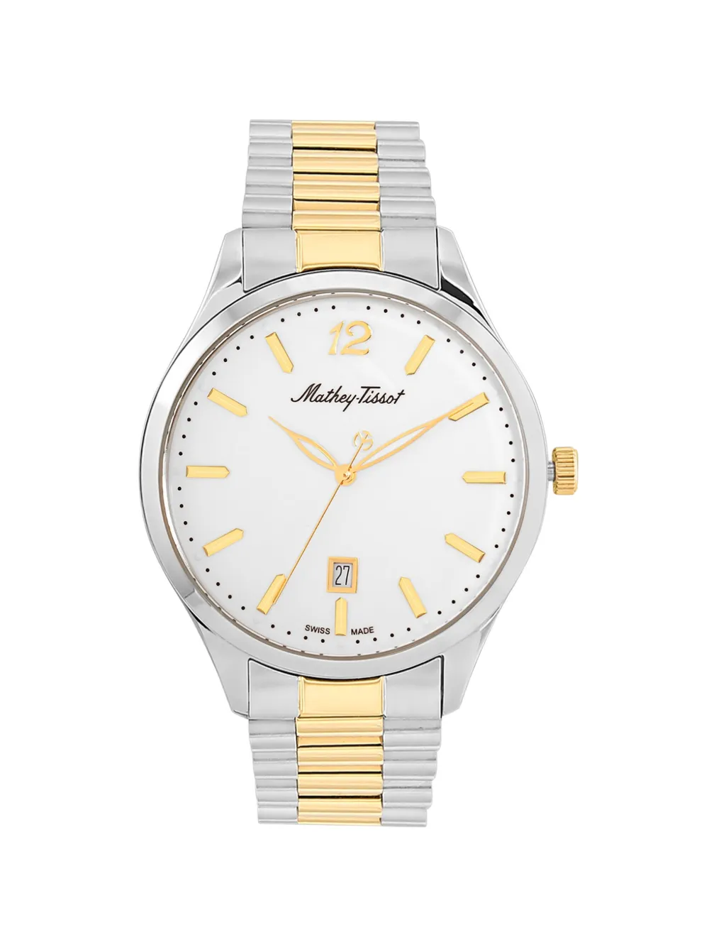 Mathey Tissot Urban Metal 42mm watch - Bianco