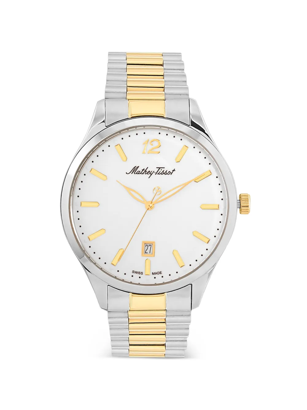 Mathey Tissot Urban Metal 42mm watch - Bianco