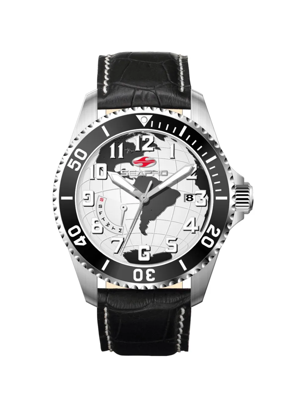 SEAPRO Orologio Voyager 42mm - Bianco