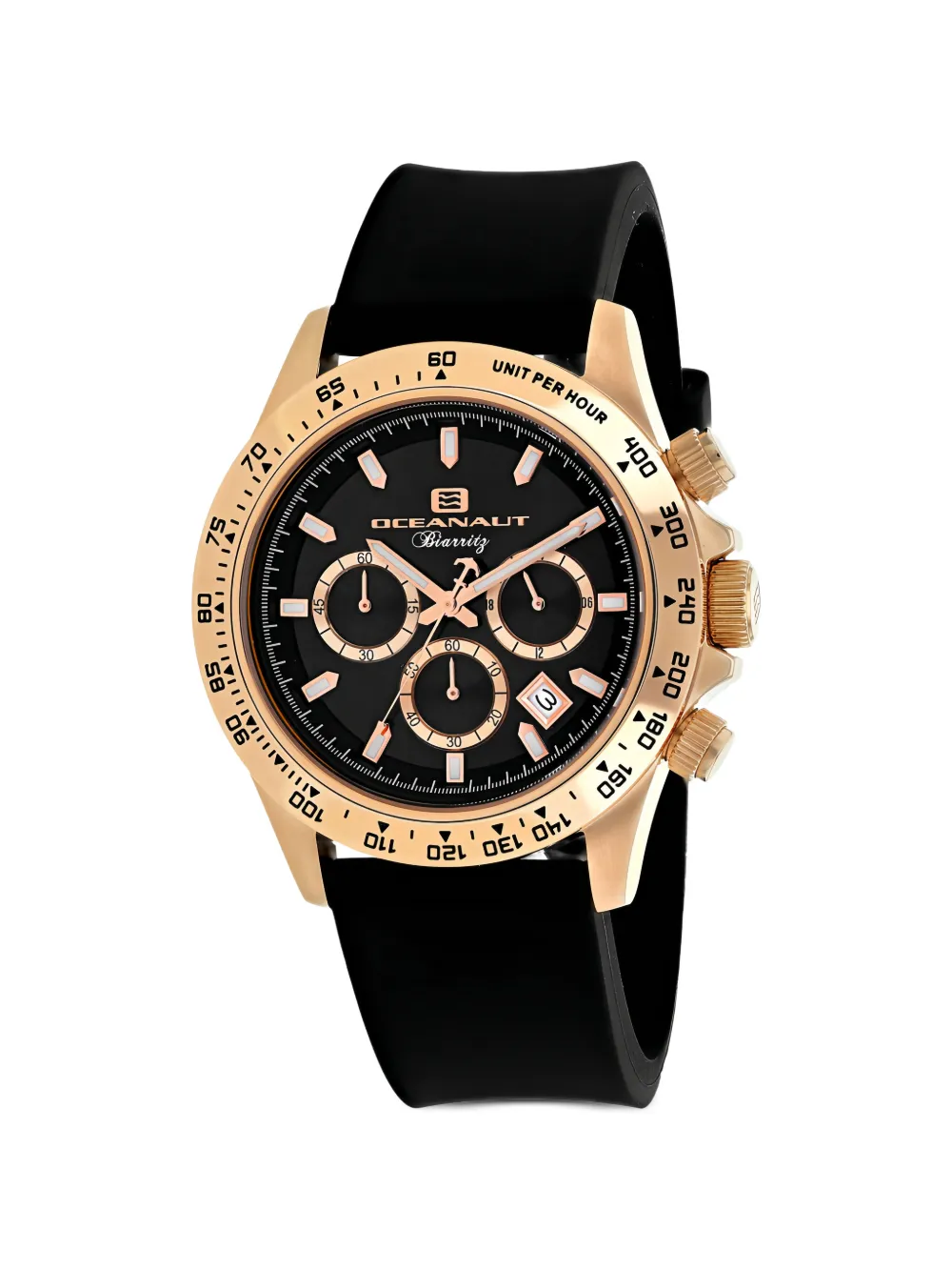 OCEANAUT Biarritz 44mm watch - Nero