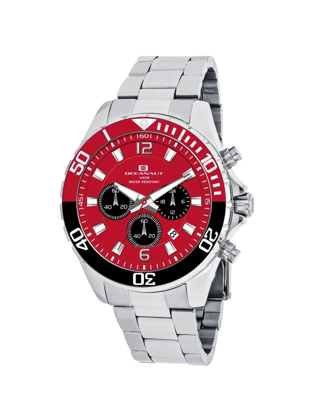 Oceanaut Sevilla 45mm Watch In Red