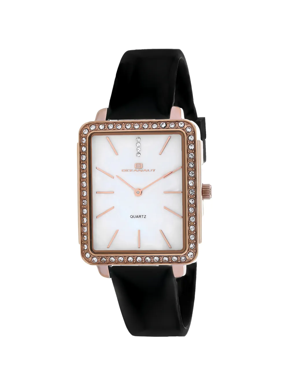 OCEANAUT Adorn rectangular-face 44mm watch - Bianco