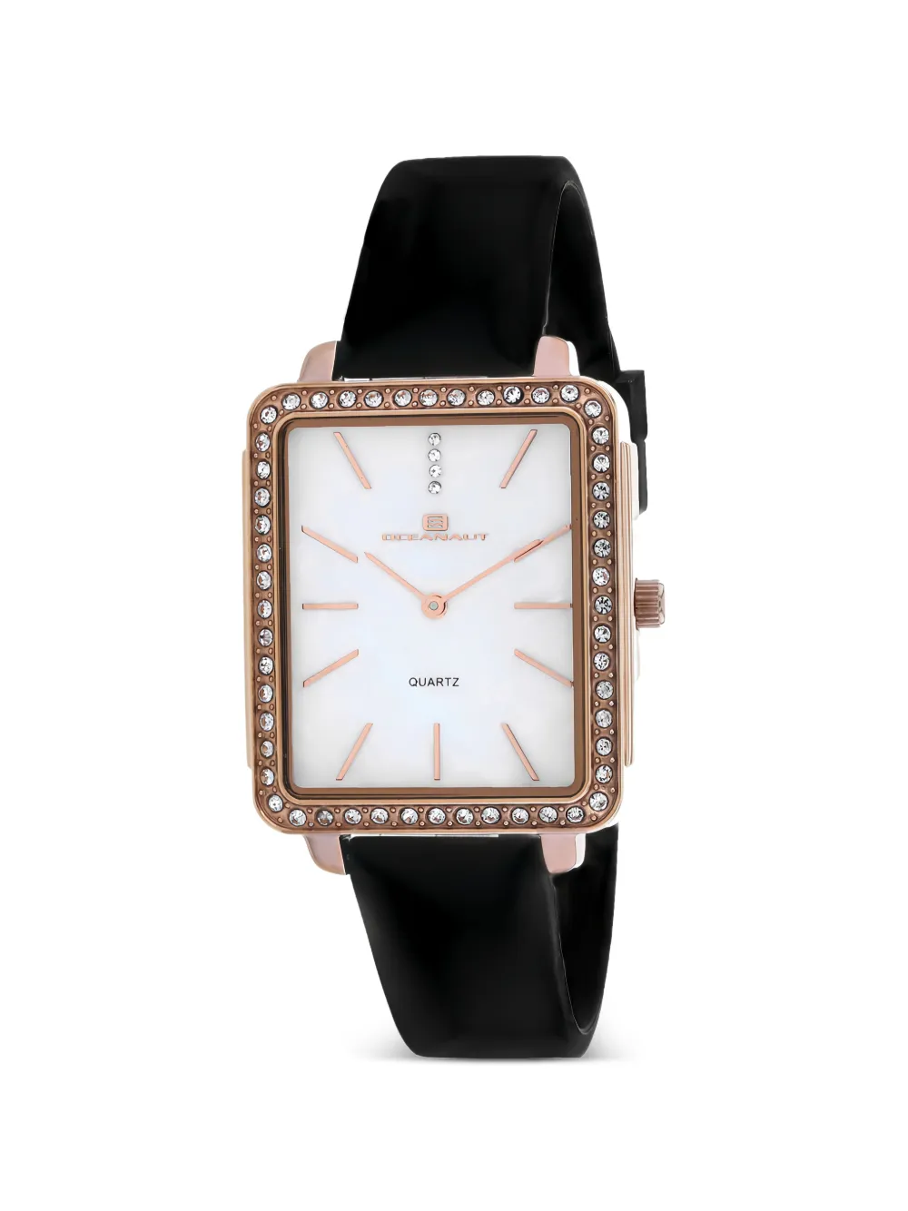 OCEANAUT Adorn rectangular-face 44mm watch - Bianco