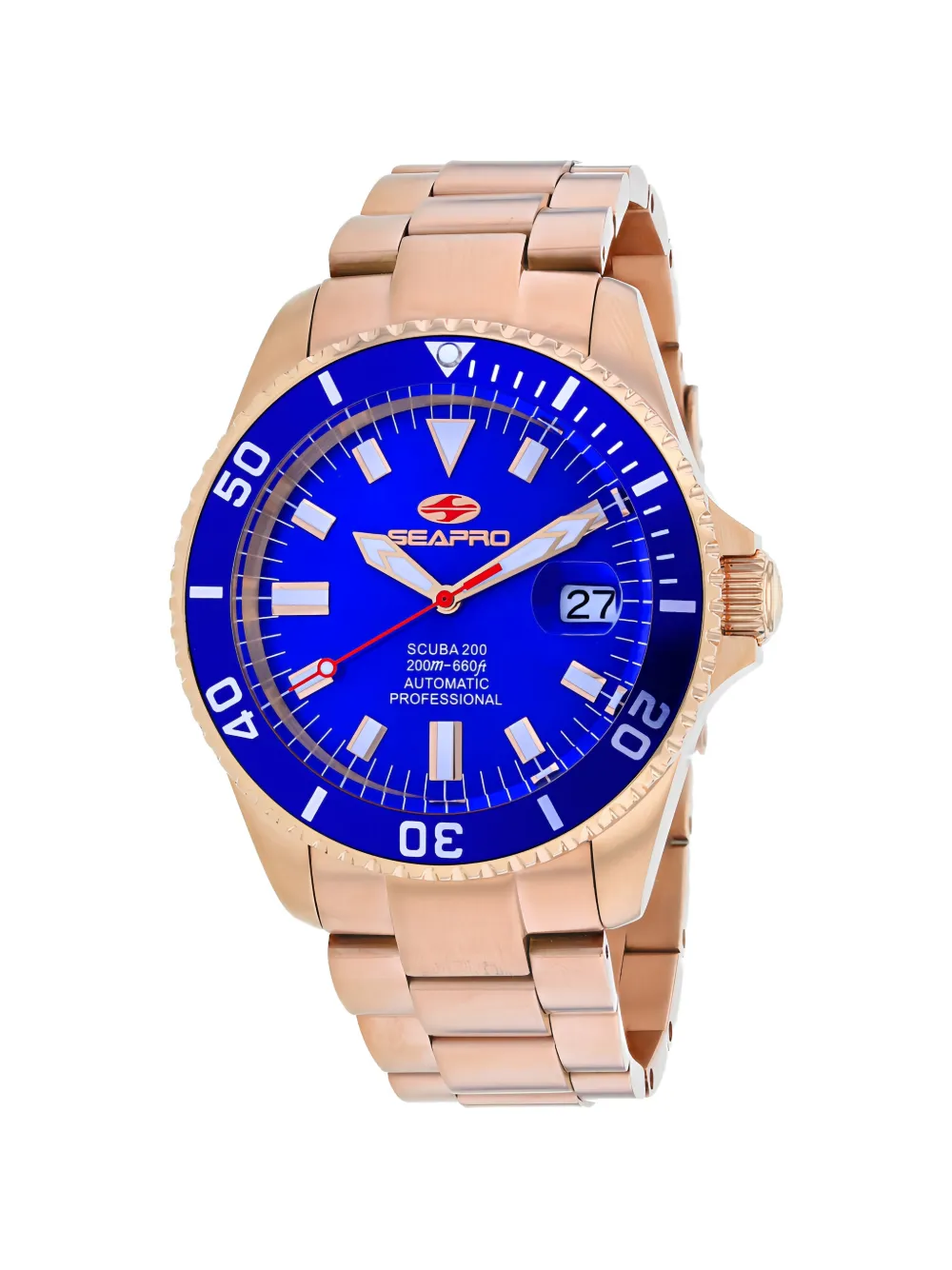 SEAPRO Scuba 200 44mm watch - Blu