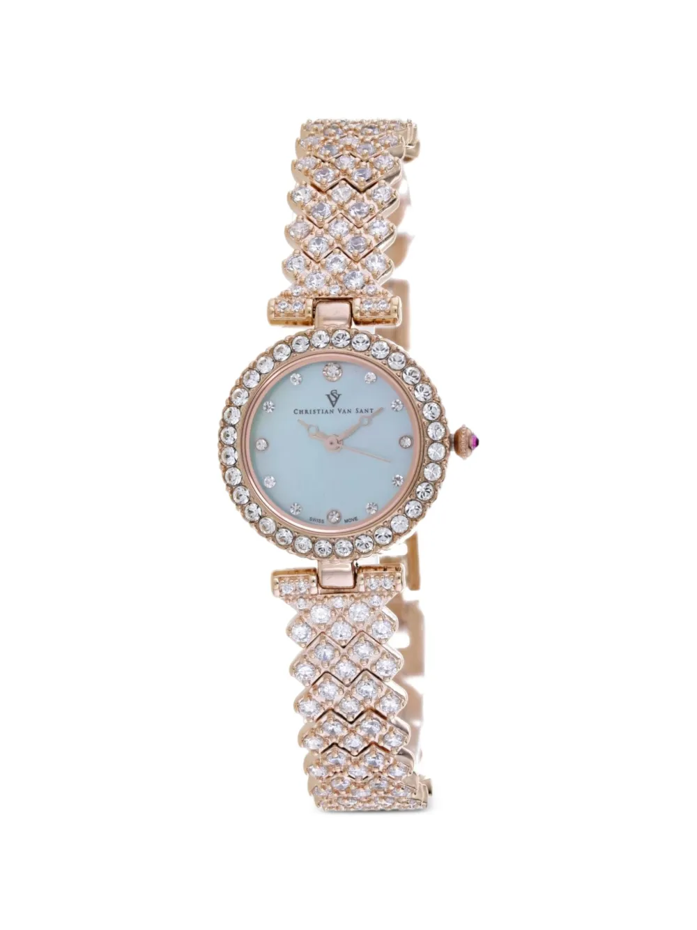 CHRISTIAN VAN SANT Romana 25mm watch - Blu