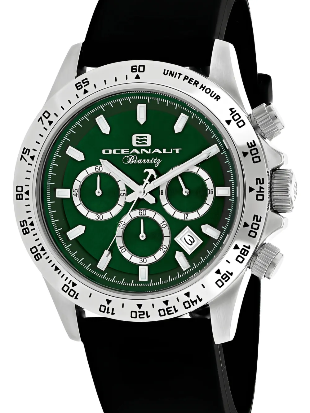 Oceanaut Montre Biarritz 44 Mm - Vert 