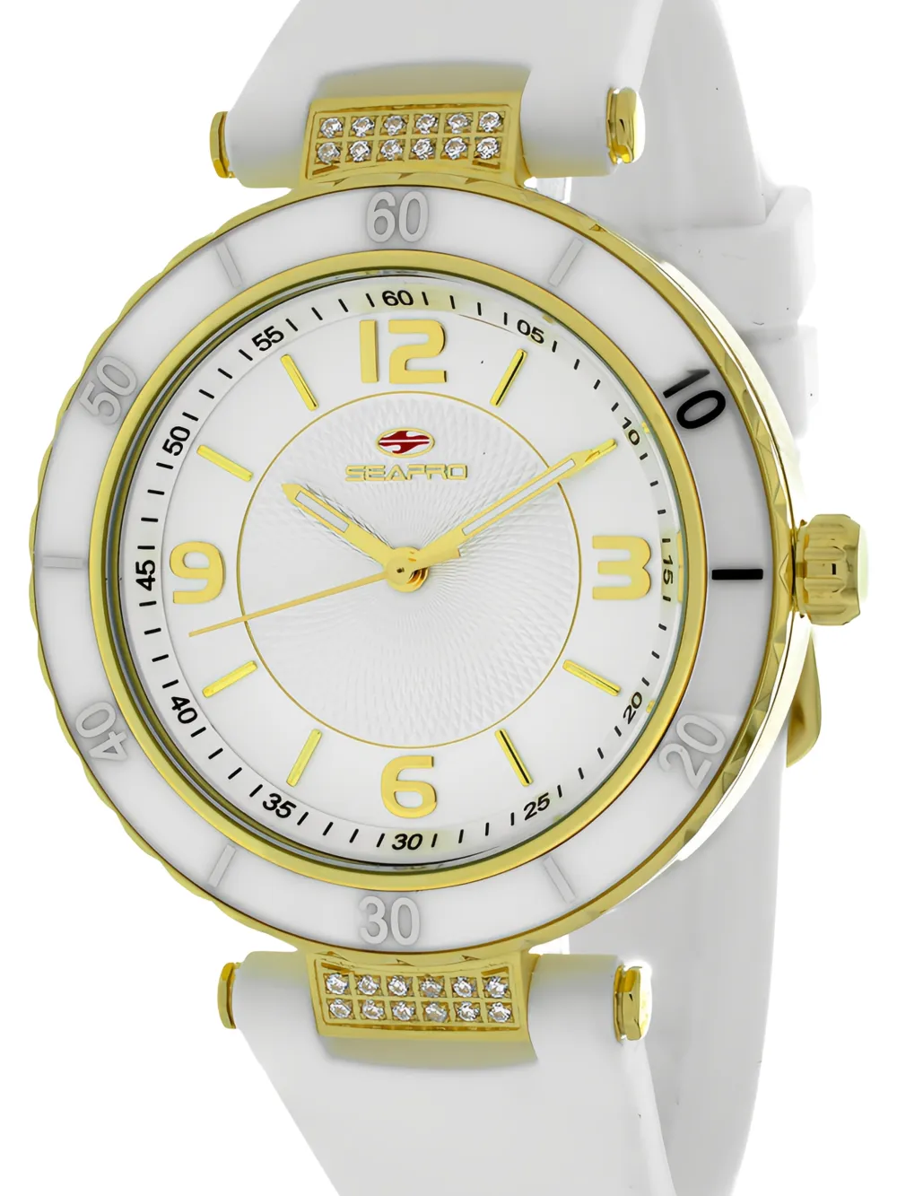  Seapro Reloj Seductive De 37 Mm - Blanco 