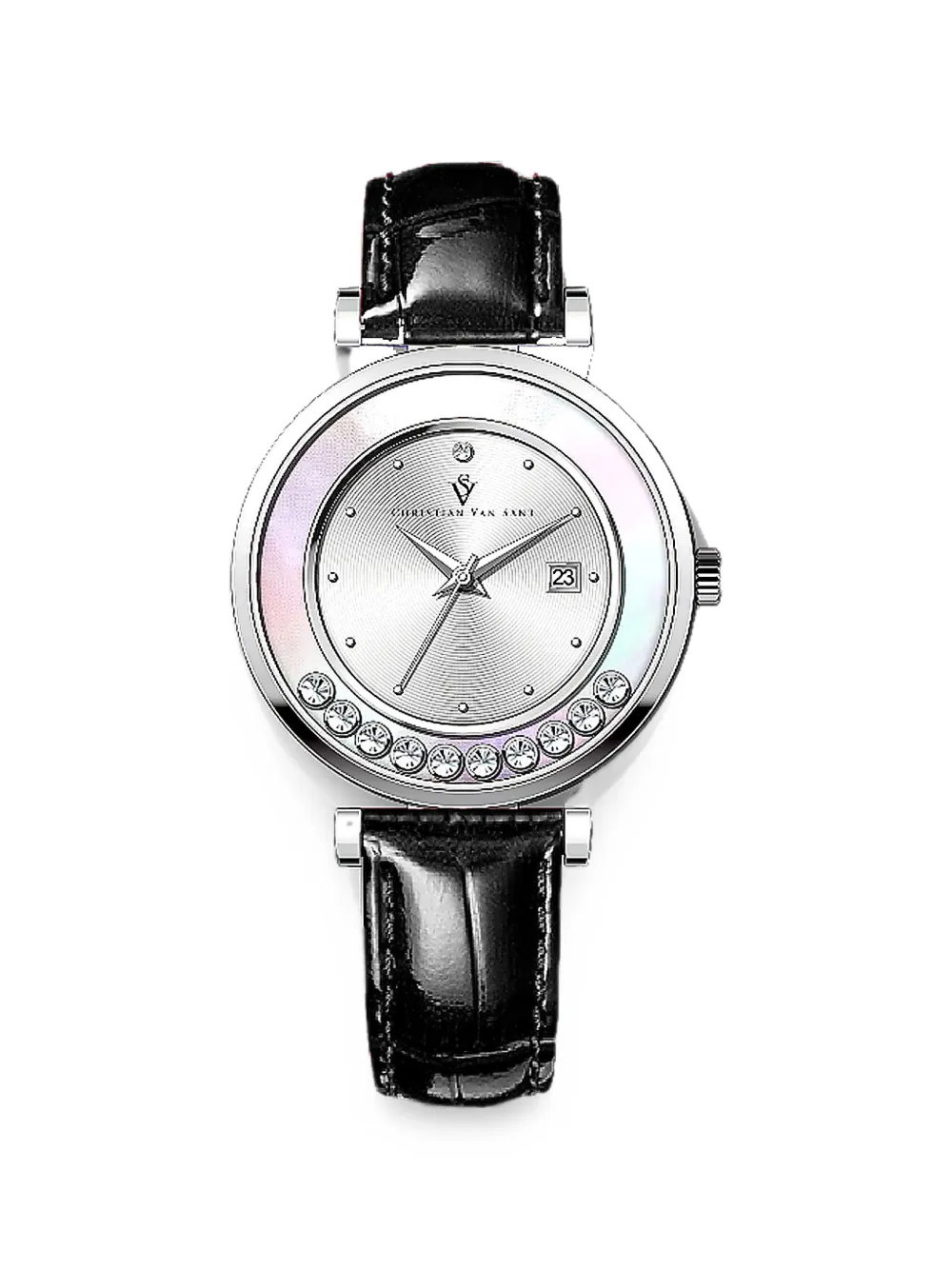 CHRISTIAN VAN SANT Bria 40mm watch - Argento
