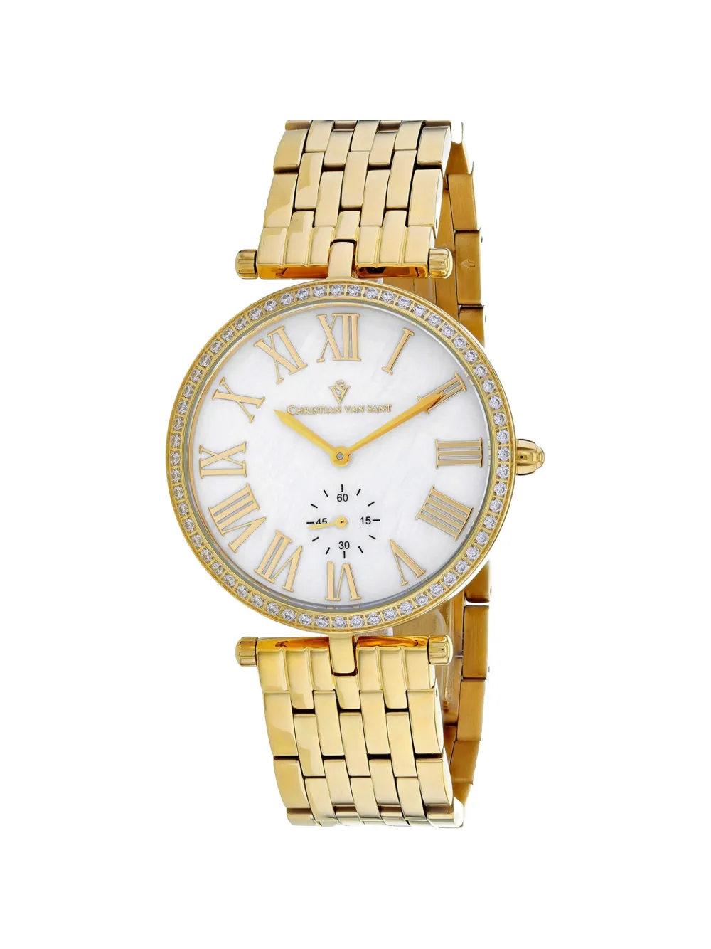 CHRISTIAN VAN SANT Orologio Hush con cristalli 36mm - MOTHER OF PEARL