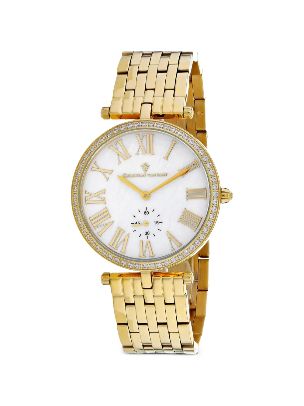 CHRISTIAN VAN SANT Orologio Hush con cristalli 36mm - MOTHER OF PEARL
