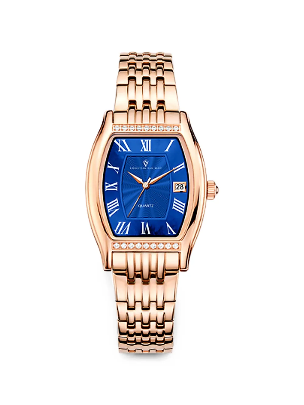CHRISTIAN VAN SANT Gemma 34mm watch - Blu
