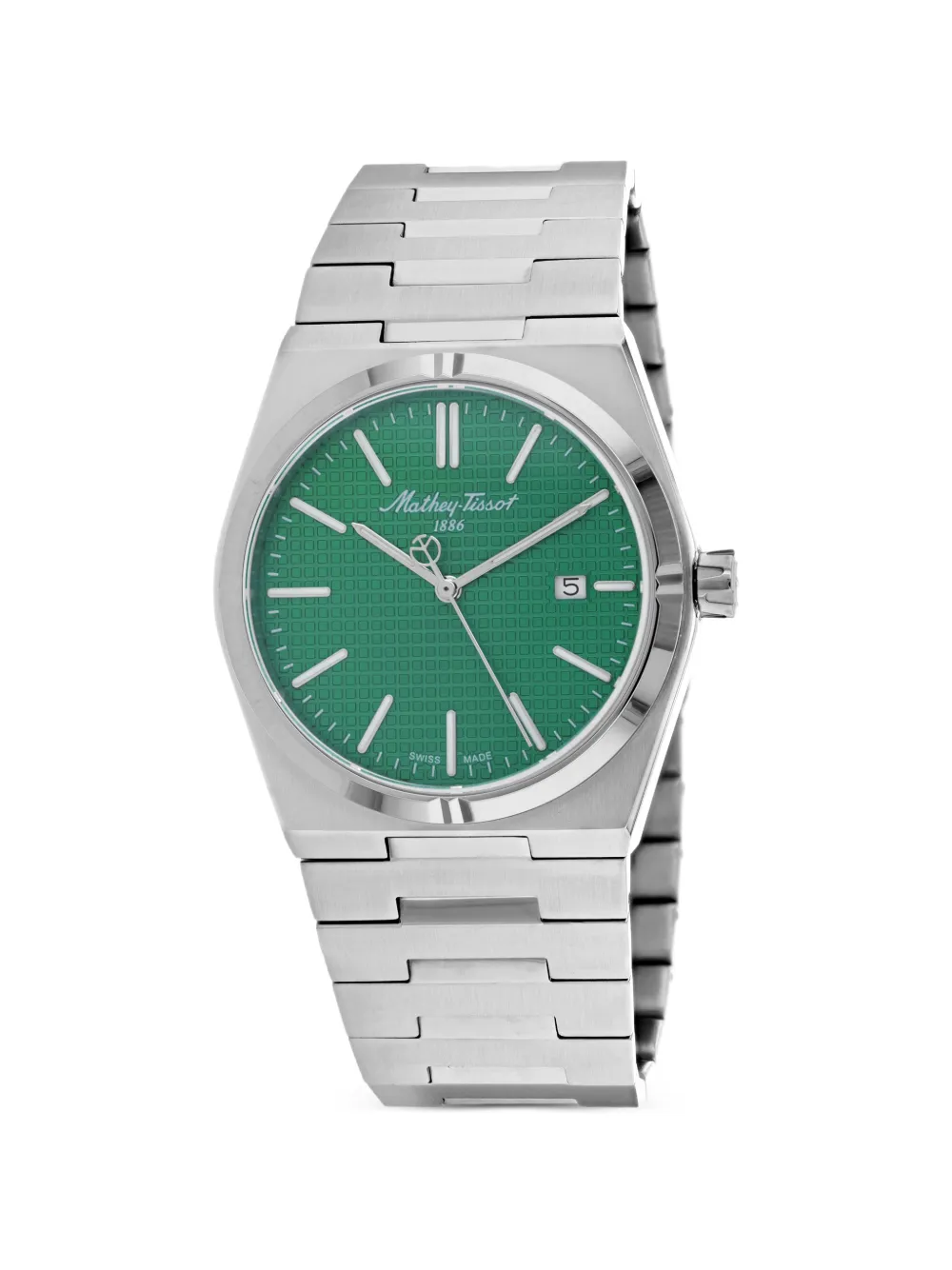 Mathey Tissot Zoltan 40mm watch - Verde