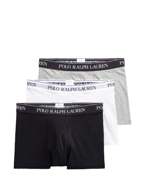 Ralph Lauren Collection logo-waistband boxer briefs (set of 3)