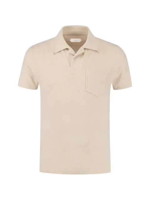 Aurélien terry short-sleeve polo shirt