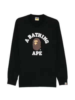 A BATHING APE スウェット A BATHING APE® ロゴ スウェットシャツ | ブラック | FARFETCH JP