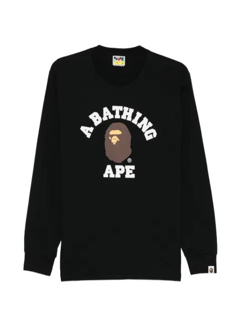 A BATHING APE® Moletom mangas longas