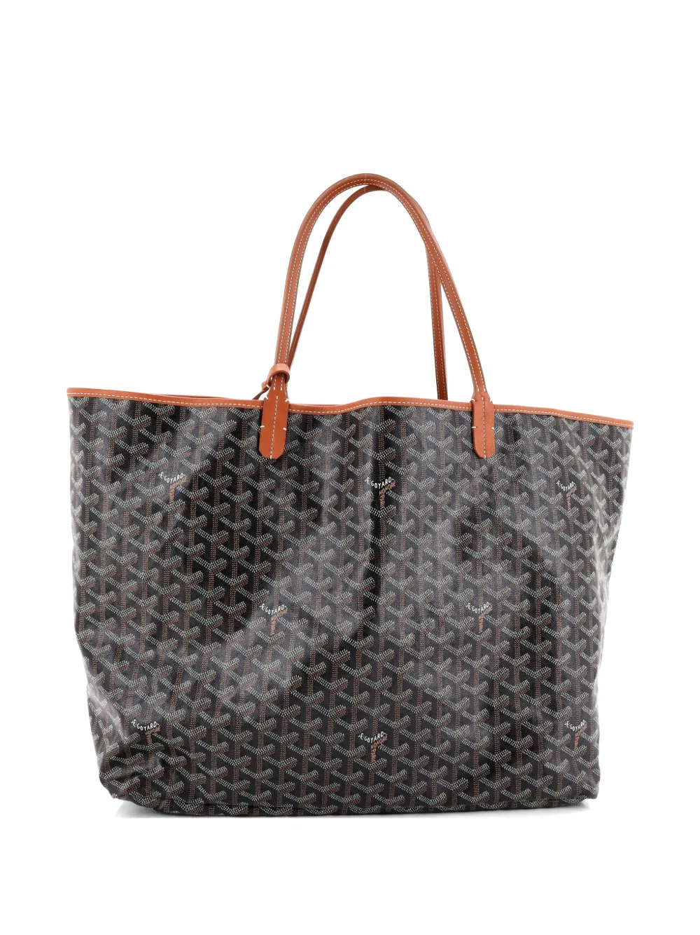 Goyard Pre-Owned Saint Louis Coated Canvas GM tote bag - Nero