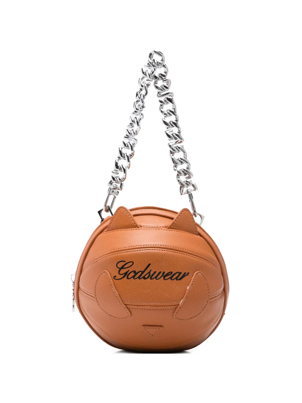 GCDS cat-shape basketball tote bag - Marrone