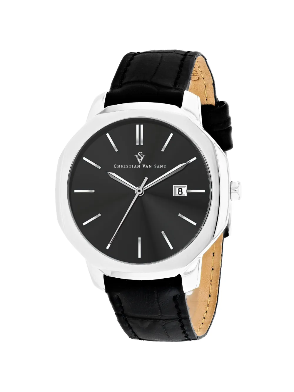 CHRISTIAN VAN SANT Octavius Slim 42mm watch - Nero