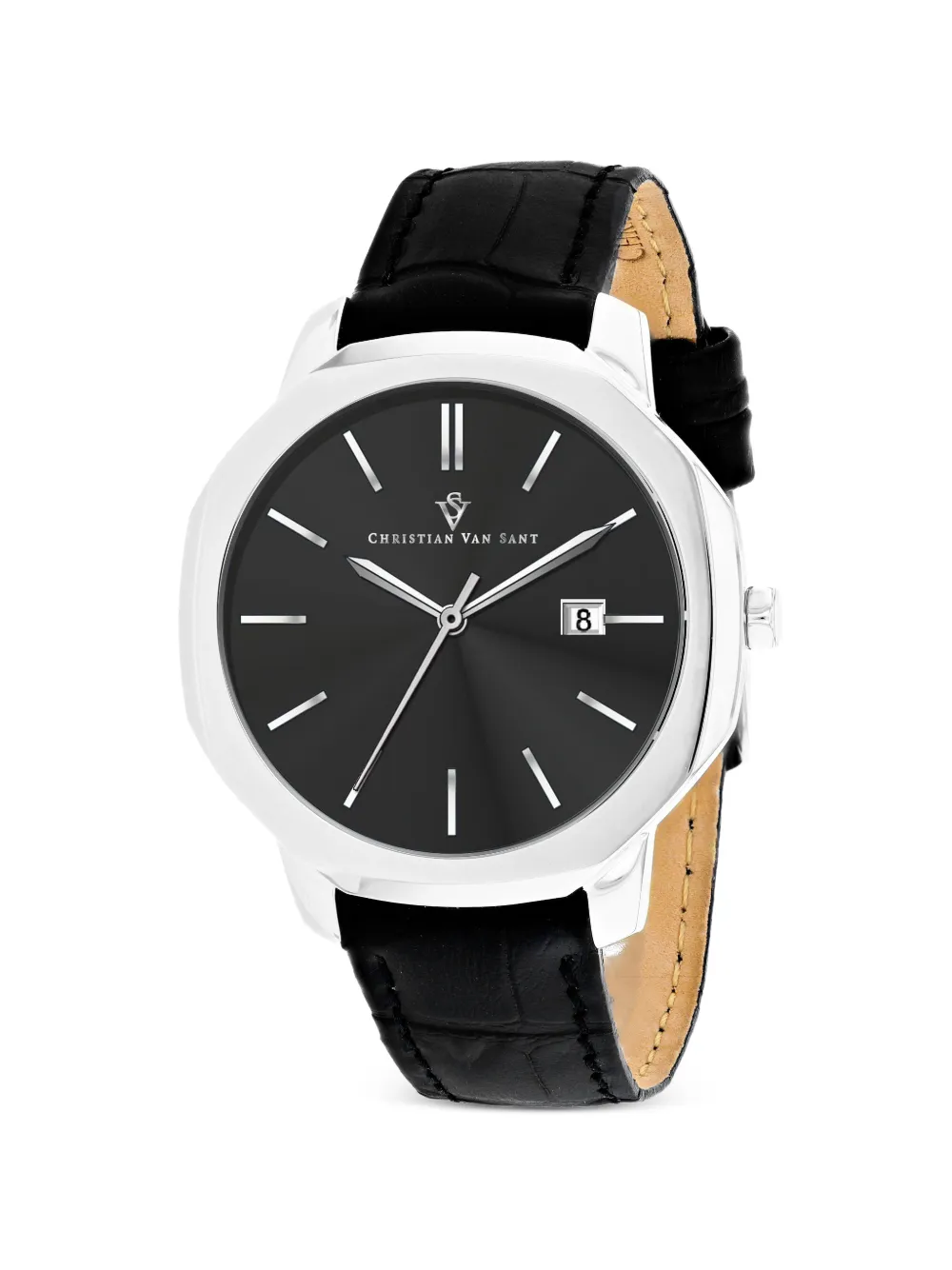 CHRISTIAN VAN SANT Octavius Slim 42mm watch - Nero