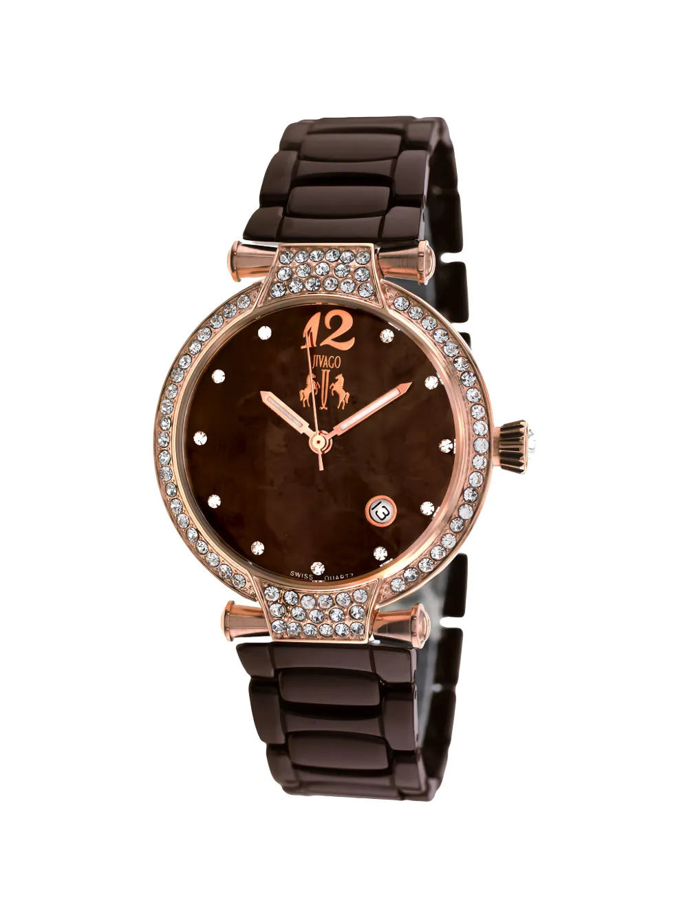 JIVAGO Bijoux 36mm watch - Marrone