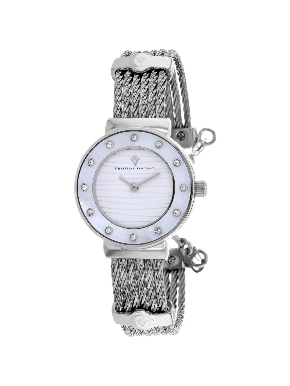 CHRISTIAN VAN SANT Cavo Cable 28mm watch - Bianco