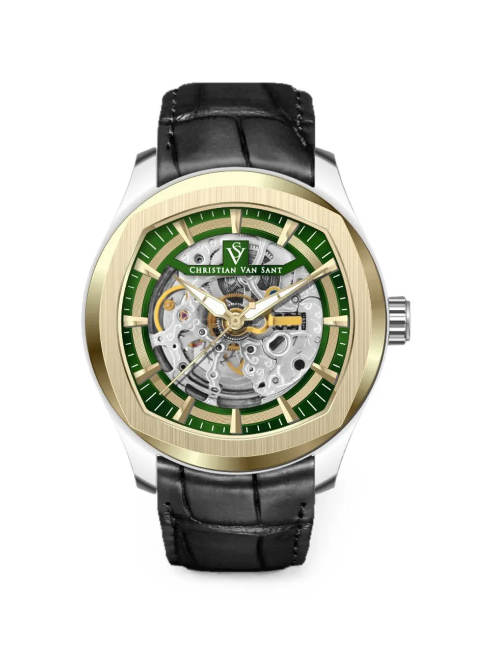 CHRISTIAN VAN SANT Romeo 42mm watch - Verde