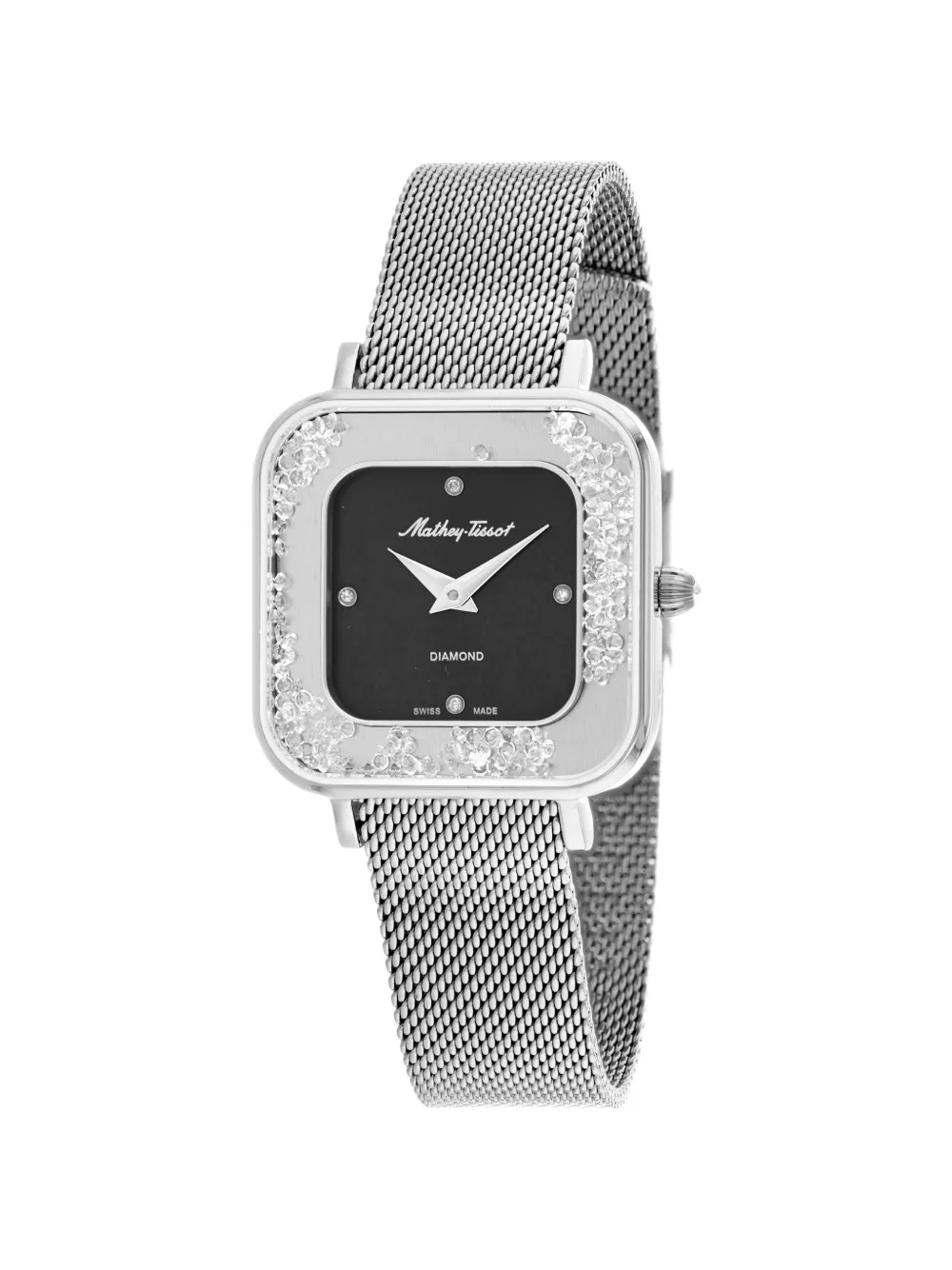 Mathey Tissot Gemina 28mm watch - Nero