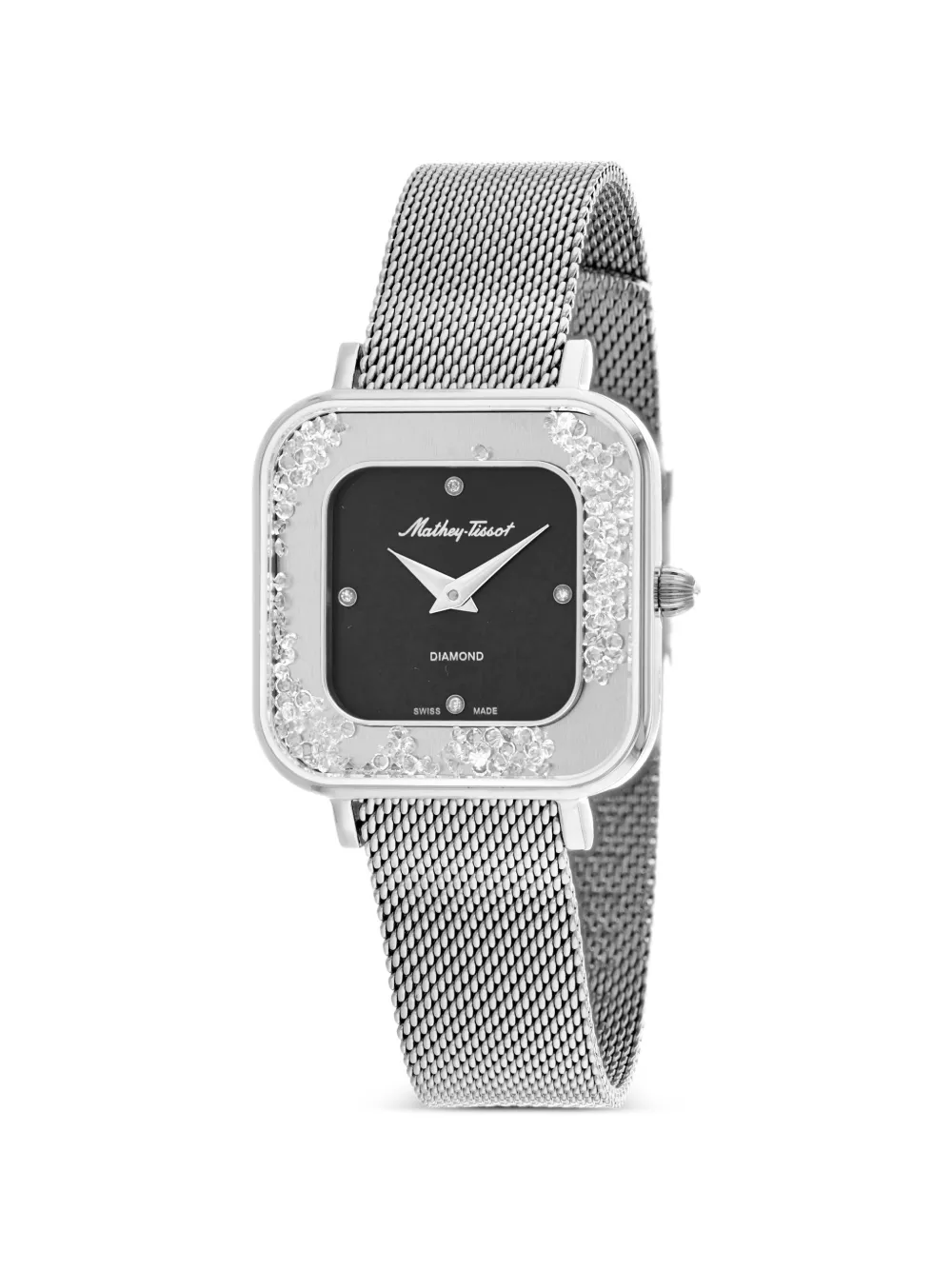 Mathey Tissot Gemina 28mm watch - Nero
