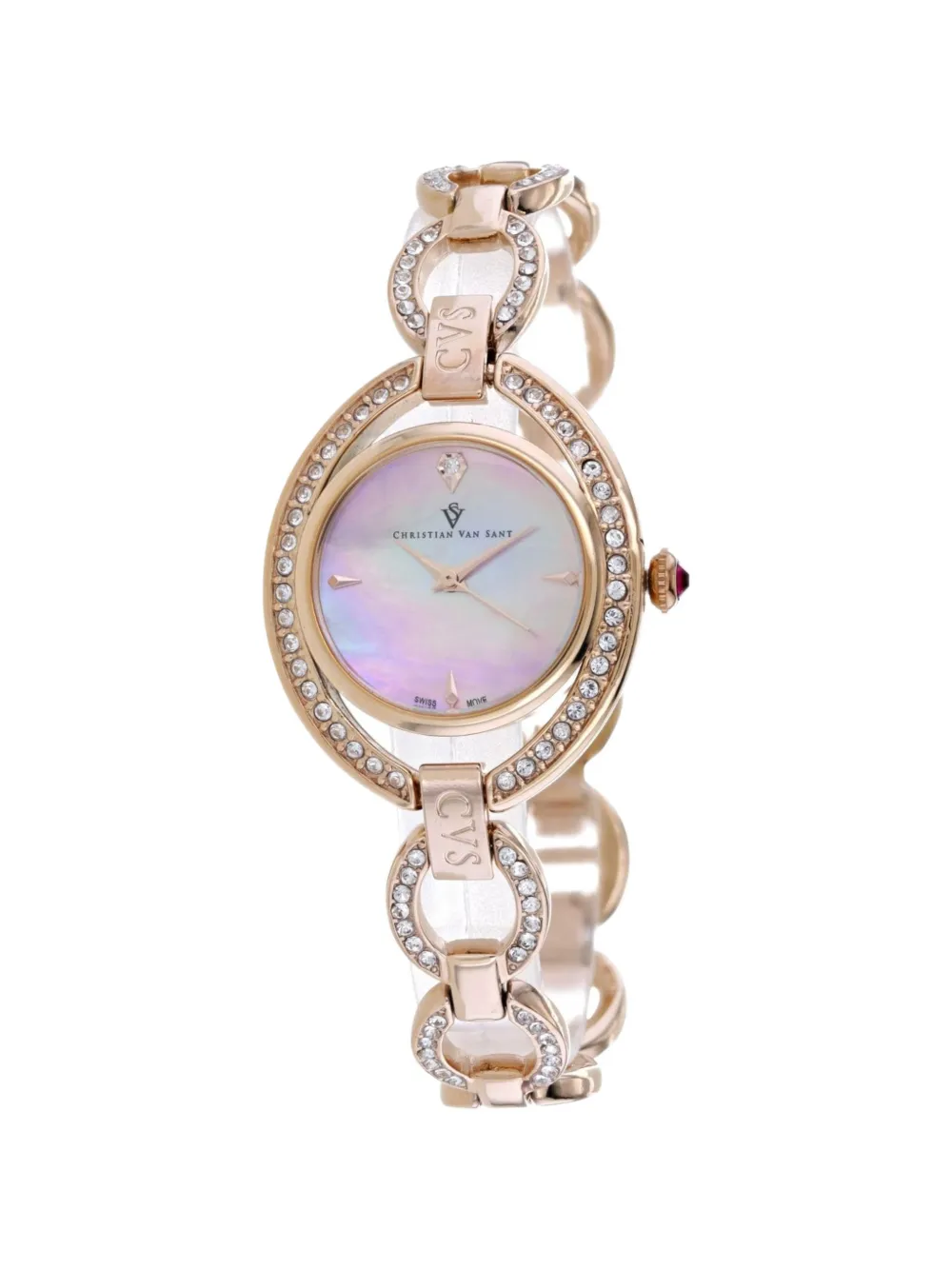 CHRISTIAN VAN SANT Stella 28mm watch - Rosa