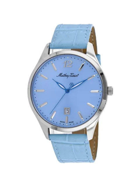 Mathey Tissot Urban Leather 42mm watch