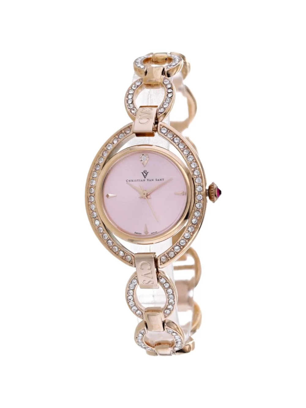 CHRISTIAN VAN SANT Stella 28mm watch - Rosa