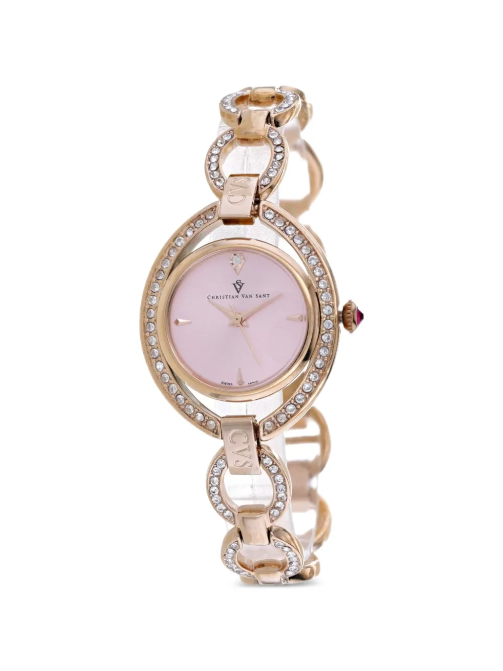 CHRISTIAN VAN SANT Stella 28mm watch - Rosa