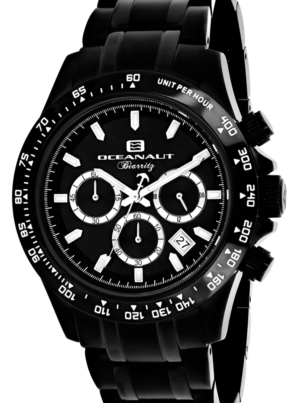  Oceanaut Montre Biarritz 44 Mm - Noir 