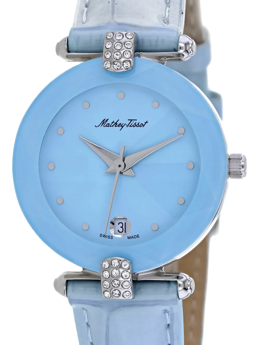  Mathey Tissot Reloj Pyramide De 26 Mm - Azul 