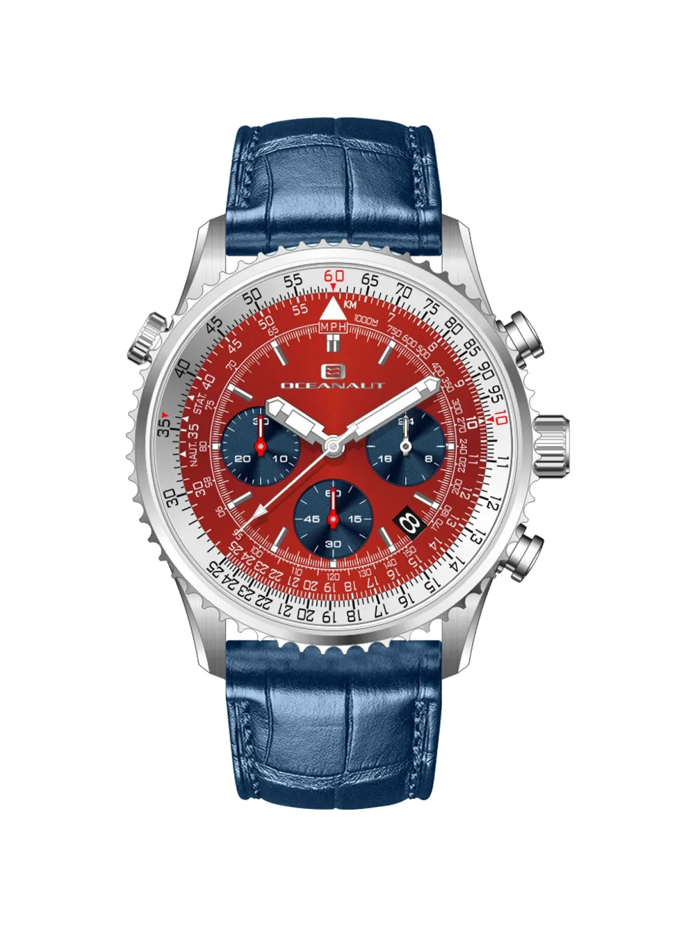 OCEANAUT Orologio Flight 46mm - Rosso