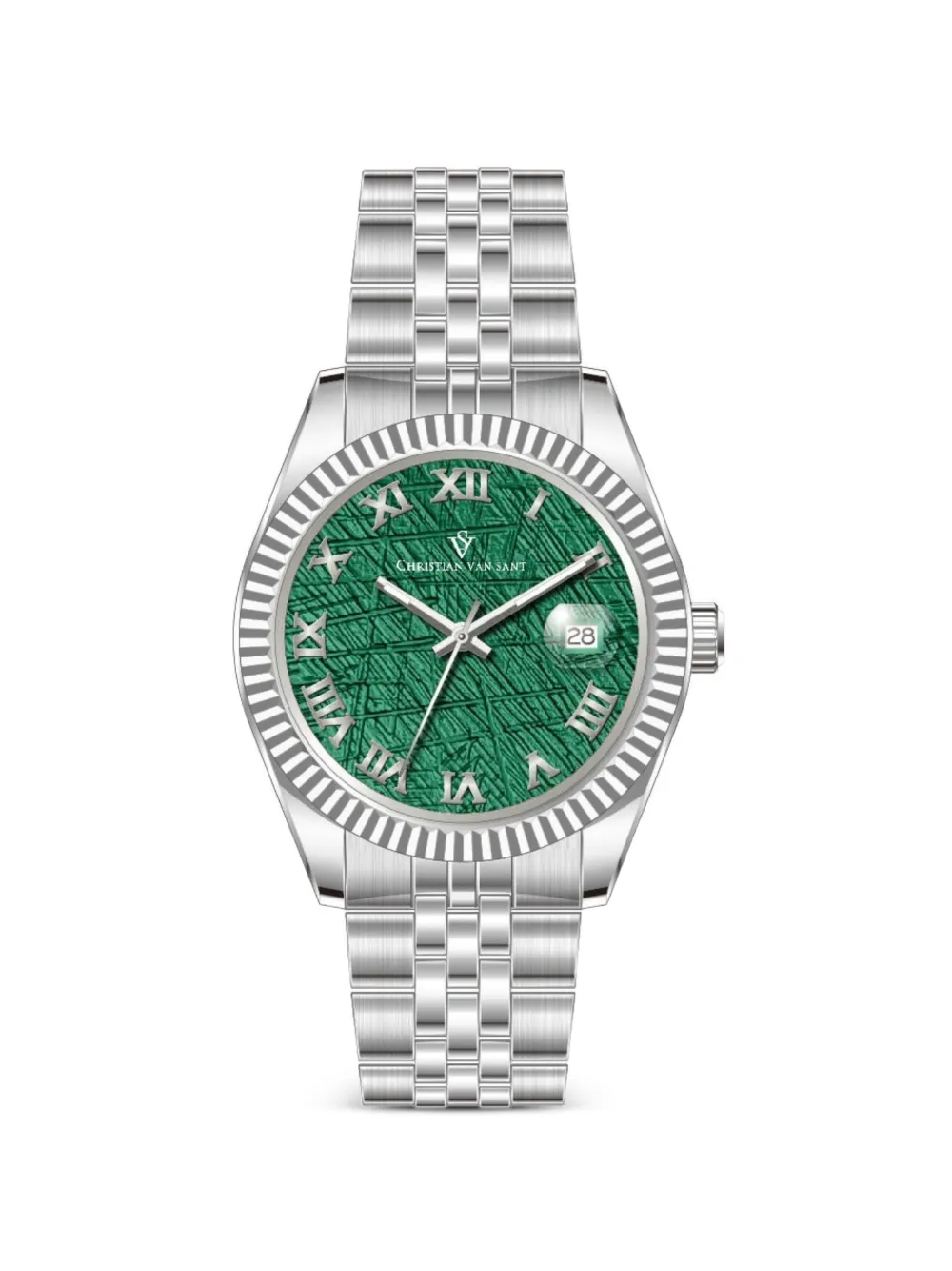 CHRISTIAN VAN SANT Stellar 41mm watch - Verde