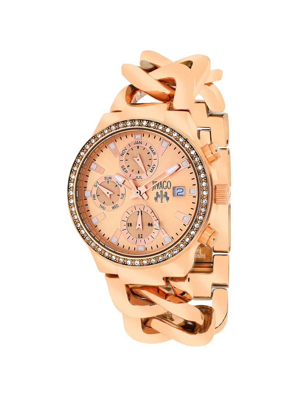 JIVAGO Levley 38mm watch - Rosa