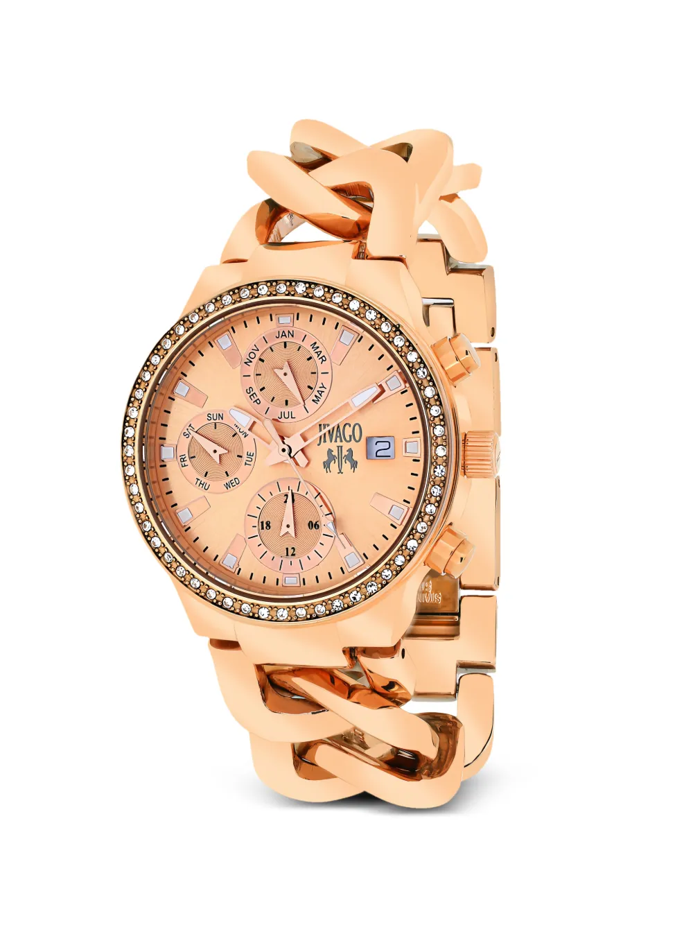 JIVAGO Levley 38mm watch - Rosa