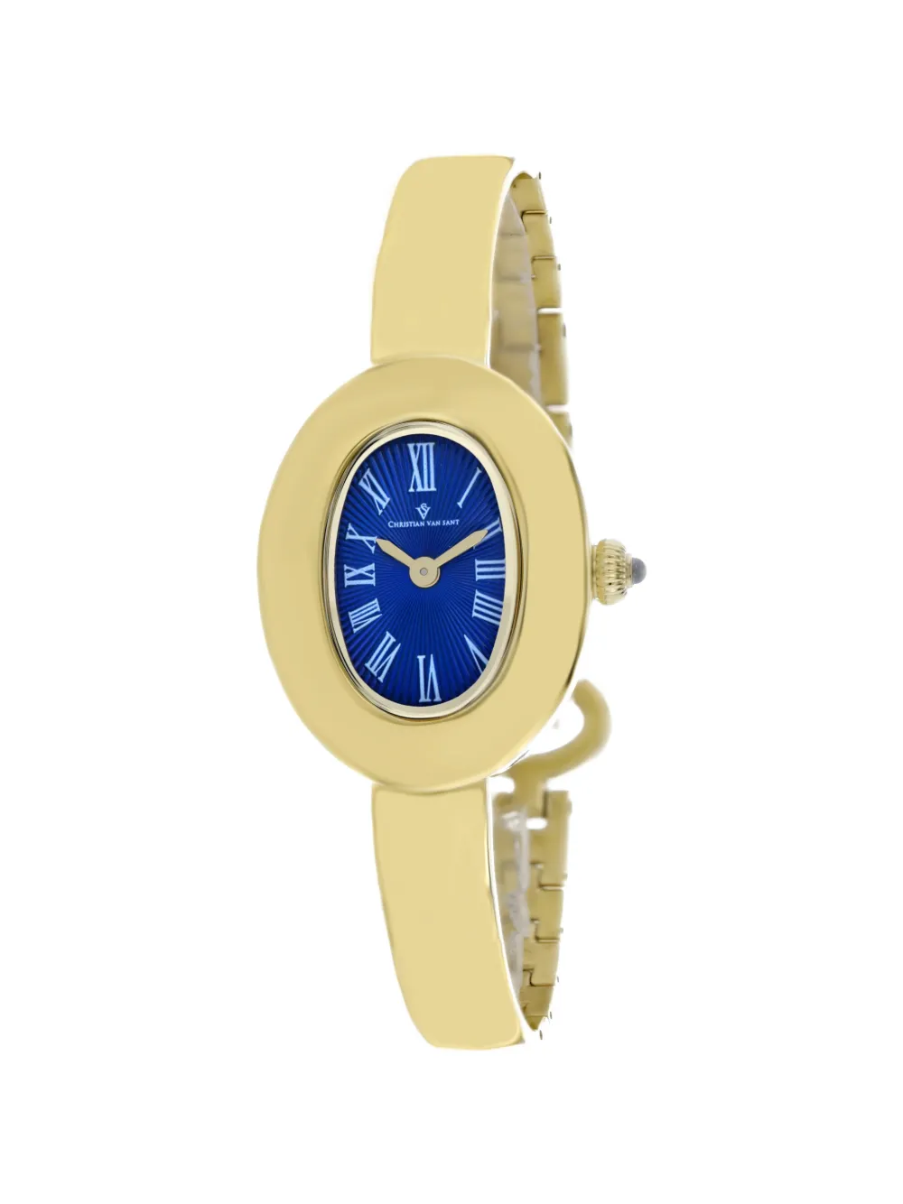 CHRISTIAN VAN SANT Anora oval 26mm watch - Blu