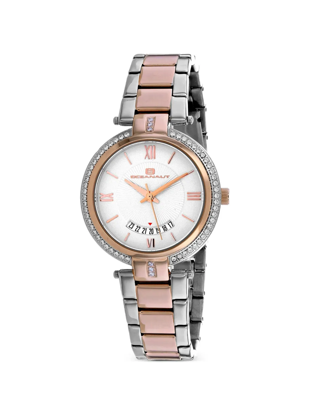 OCEANAUT Amaya crystal-embellished 36mm watch - Bianco