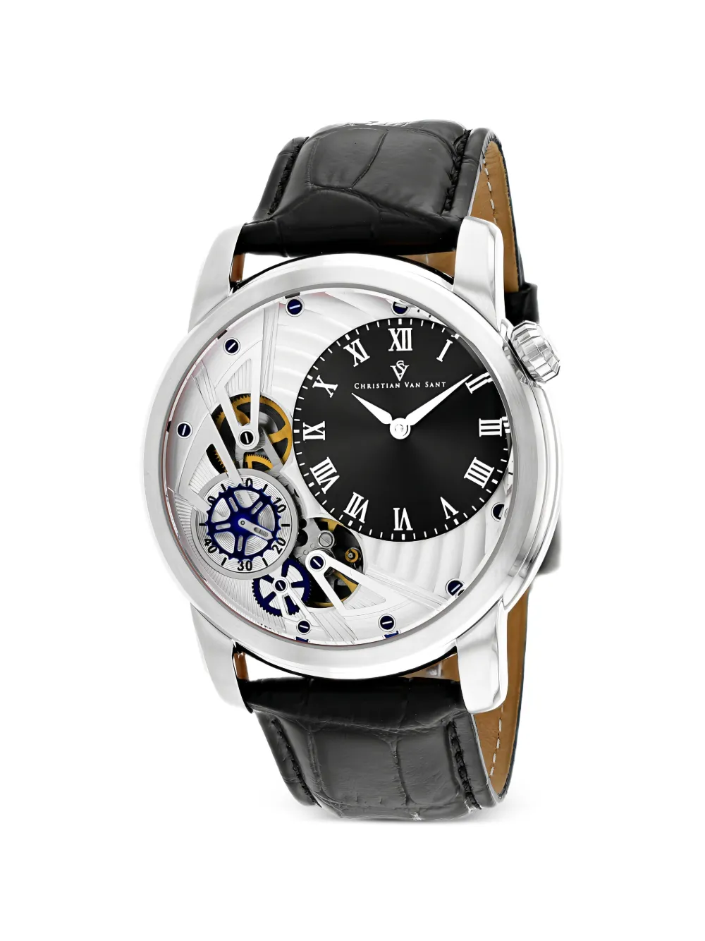CHRISTIAN VAN SANT Sprocke 46mm watch - Nero
