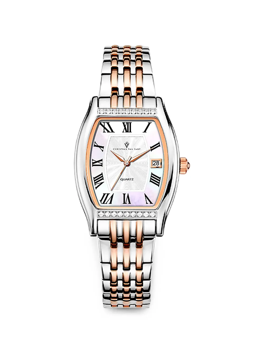 CHRISTIAN VAN SANT Gemma 34mm watch - Bianco