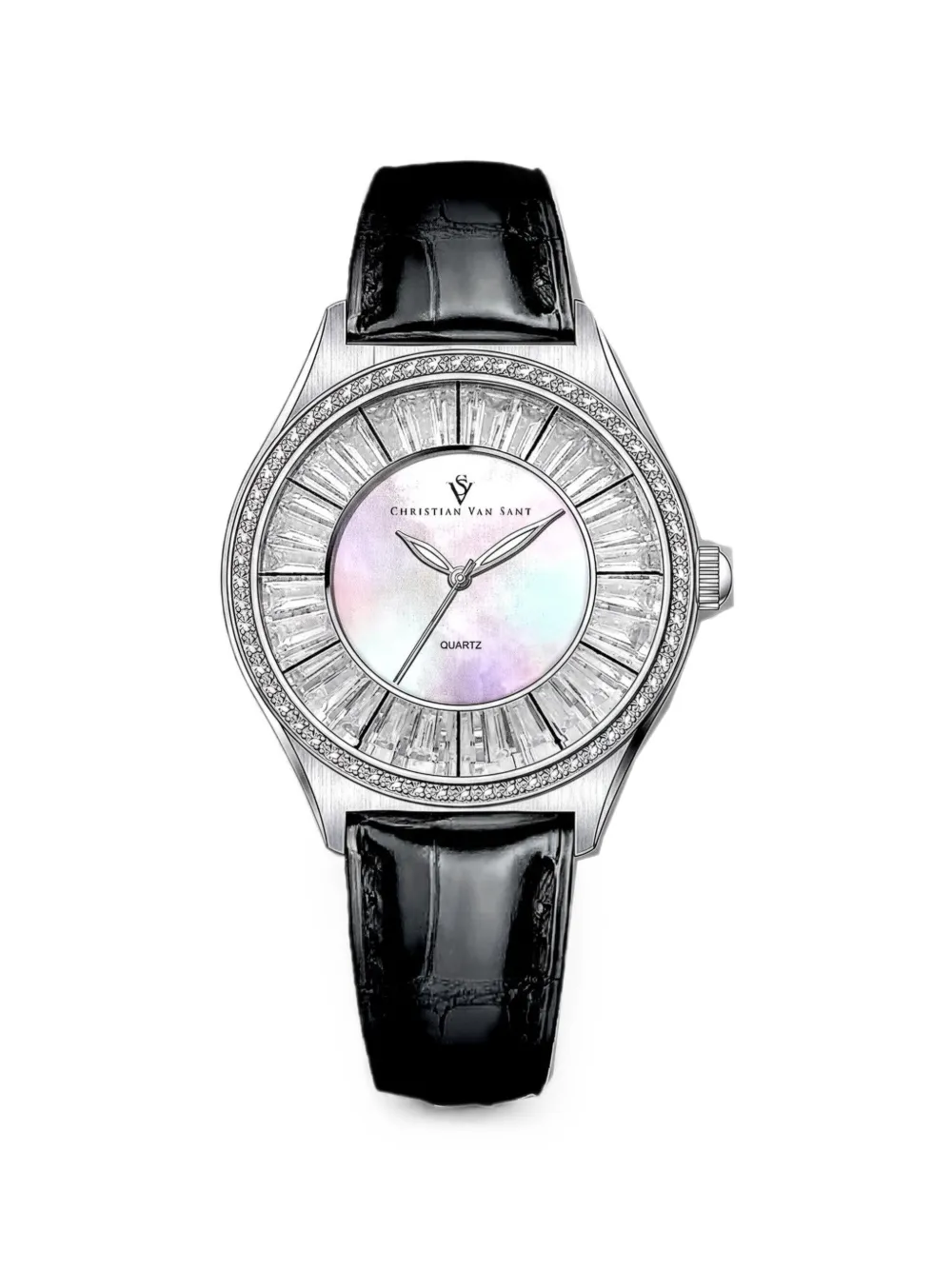CHRISTIAN VAN SANT Luna 40mm - Argento