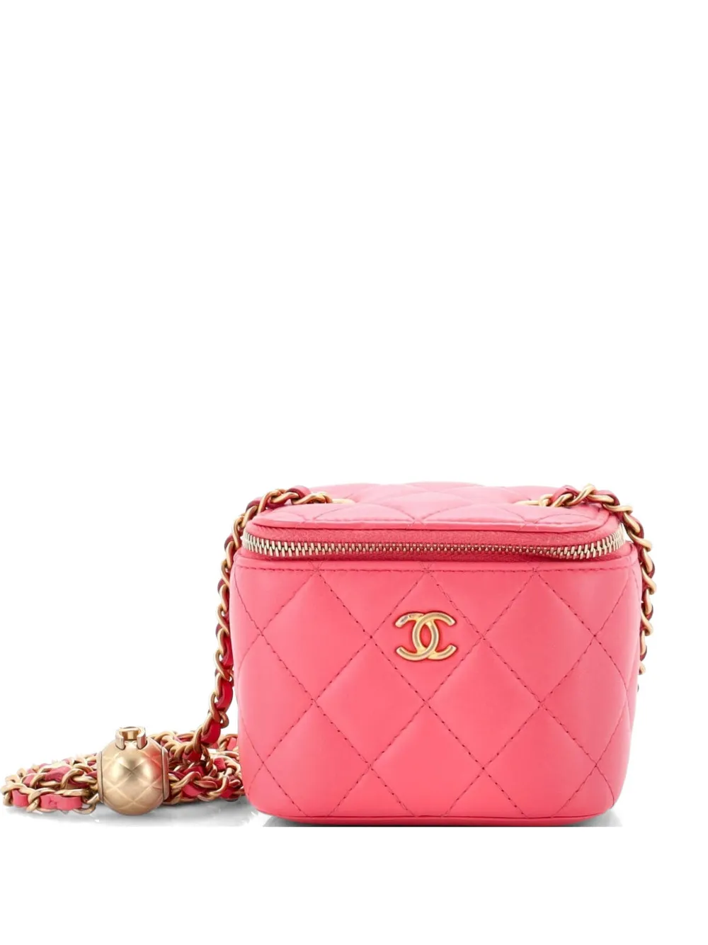 CHANEL Pre-Owned Clutch Pearl Crush mini - Rosa